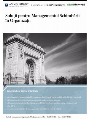 Solutii pentru Managementul Schimbarii in Organizatii
